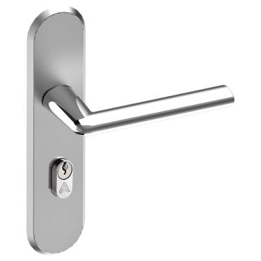 Imagem de Fechadura Entrada S4cm Espelho Cromada Alster Aliança