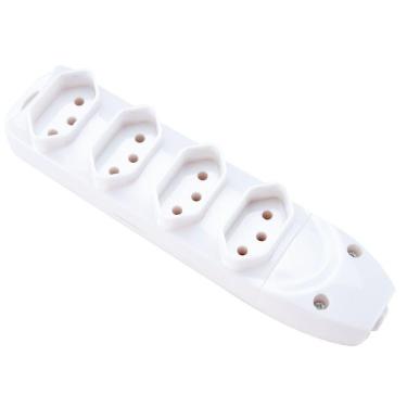 Imagem de Tomada Múltipla 4 Tomadas 2p+t 10 A 250 V Tramontina Tramontina