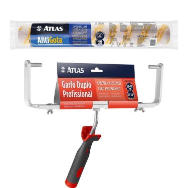 Imagem de Rolo De Pintura 46Cm Com Garfo Duplo Atlas