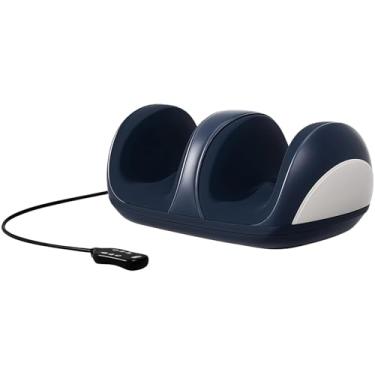 Imagem de Massageador de perna para pés, máquina inteligente com aquecimento de amassar, 3 níveis de calor ajustáveis, cabeças de massagem 3D, temporizador de 15 minutos e controle remoto multifuncional