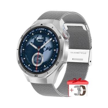 Imagem de Smartwatch Masculino 4GB GPS NFC Tela HD AMOLED IP68 Chamada Bluetooth