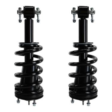 Imagem de Alpaspare Conjunto completo de suporte dianteiro e traseiro e encaixe de amortecedor para Chevrolet Silverado 1500 LD 2019, GMC Sierra 1500 Limited 2019, 239112 x 2