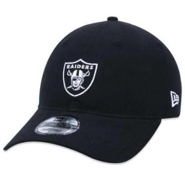 Imagem de Boné New Era 9TWENTY NFL Las Vegas Raiders Old Culture Aba Curva Preto-Masculino