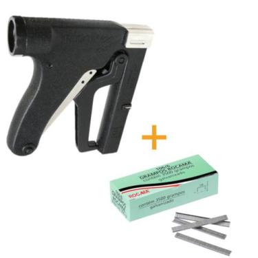 Imagem de Grampeador 106 + 3500 Grampos 106/6 Rocama , 106/6