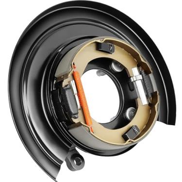 Imagem de Fexhull Conjunto de placa de suporte de freio de estacionamento com carga traseira 926270, adequado para Ford F250 1999, adequado para F-250/F-350 Super Duty 1999-2004, adequado para Excursion 2000