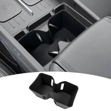 Imagem de HUYINPJ Suporte de copo para console central 2024-2026 Hyundai Santa Fe Insert Drink Holder Coast para acessórios Hyundai Santa Fe 2025 (Papai Noel 24-26)