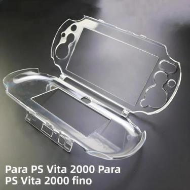 Imagem de Capa Protetora Transparente De Cristal Para PS Vita 2000 Slim PSV, Cap