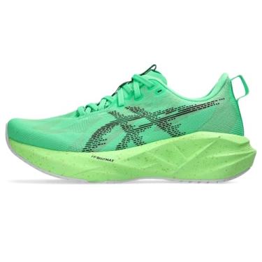 Imagem de ASICS NOVABLAST 5 TR Tênis de corrida feminino, Verde/preto vital, 36