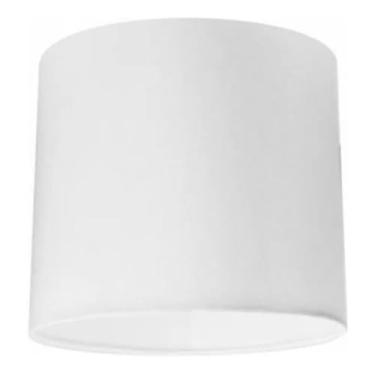 Imagem de Cúpula para Abajur 30x20 Algodão diversas Cores Bocal 3,5cm Nacional (Branco)