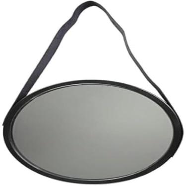 Imagem de Espelho Decorativo Pequeno Redondo 33cm Preto