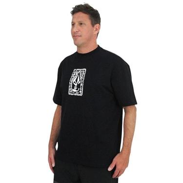 Imagem de Camiseta Volcom Confort Stone Face Black-Unissex