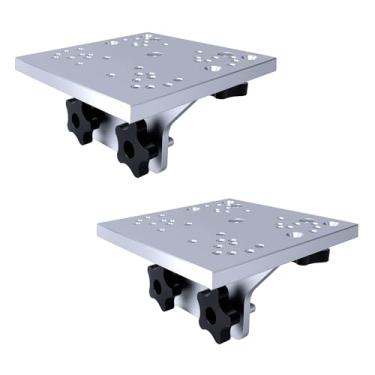 Imagem de SZZTUL Suporte universal de alumínio Downrigger para sistema de pista de barco de 90 graus Lund Sport Track, Versatrack, Ranger Track, sistemas esportivos, acessórios de pesca de montagem Downrigger