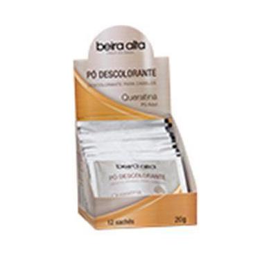 Imagem de Po descolorante beira alta 20g com queratina para clareamento de cabel