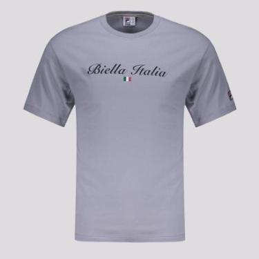 Imagem de Camiseta Fila Comfort Biella Italia Cinza-Masculino