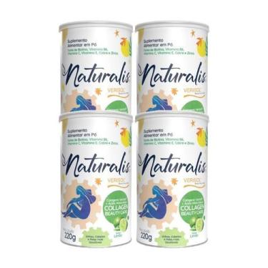 Imagem de Collagen Beauty Care Naturalis Sabor Limão Quantidade:4 Unids, 4 Unids