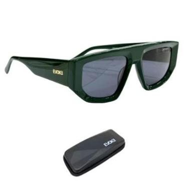 Imagem de Óculos de Sol Evoke New EVK 59 E02 Verde Escuro Brilhoso-Unissex