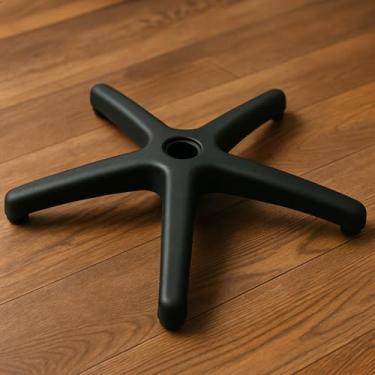 Imagem de Base Estrela Secretária pra Cadeira de Escritório em Nylon Preta - Resistência e Compatibilidade Escritex