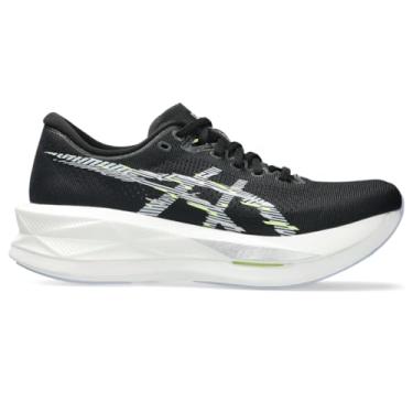 Imagem de ASICS Tênis de corrida feminino SONICBLAST, Preto/azul desbotado, 41
