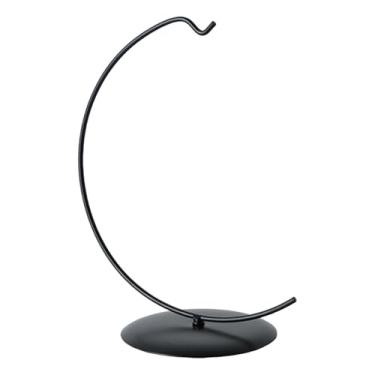 Imagem de MFMEXUL Suporte para Exibição de Ornamentos, Suporte para Sino de Vento, Ferro, Suporte de Mesa para Pincéis de Caligrafia para Mini Terrários, Style B, Tamanho real