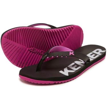 Imagem de Chinelo Kenner Red Masculino - Preto e Roxo - 34/35