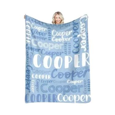 Imagem de Cobertor De Flanela Personalizado Em 30 Cores Para Meninas, Meninos, B