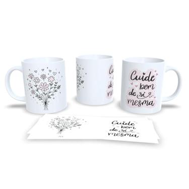 Imagem de Caneca de Cerâmica 325ml com Frases do Dia da Mulher (18061)