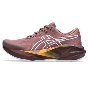 Imagem de ASICS Novablast 5 Tr feminino, Nature Bathing/Rubble Red, 36
