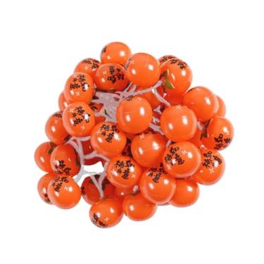 Imagem de Stgfyxgs Luminária decorativa de caqui, leve e charmosa, perfeita para criar um ambiente aconchegante em seu pátio ou árvore. Decoração criativa para, 6 M 40 Led