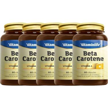 Imagem de Kit 5X Beta Carotene - 60 Cápsulas - VitaminLife-Masculino