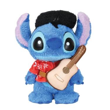 Imagem de Enesco Grand Jester Studios Disney Lilo e Stitch Elvis Blue Havaí Estatueta articulada com pele do Havaí, 24 cm, multicolorido