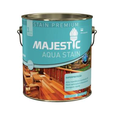 Imagem de Verniz Majestic Aqua Stain para Decks e Madeiras 3,6L - RENNER