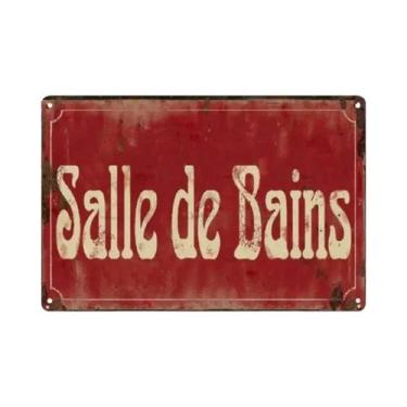 Imagem de Placa De Metal Vintage Retro Engraçada Para Decoração De Bar, Pub, Clu