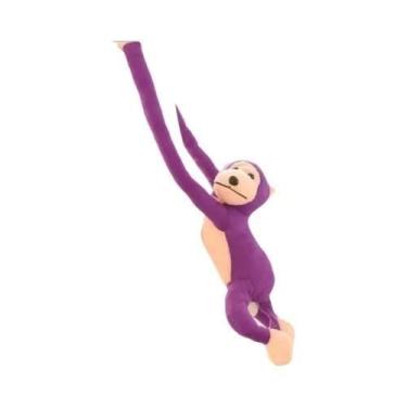 Imagem de Brinquedo De Pelúcia Macaco De Braço Longo 60/70CM Com Alça Anticolisã