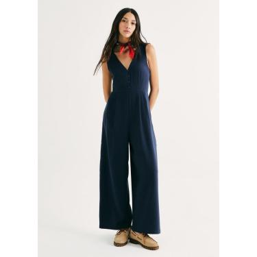 Imagem de Macacão Longo Evasê Em Peach Touch-Feminino