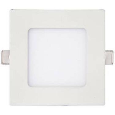 Imagem de Luminaria Plafon Led Embutir Quadrado Slim Kian 12W 3000K