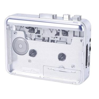 Imagem de Yunseity Reprodutor de Fita Cassete, Conversor de Cassete USB para MP3 Com Alto-falantes Duplos e Porta de Fone de Ouvido, para Entusiastas de Música