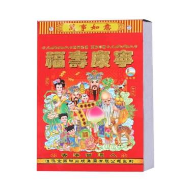 Imagem de Calendário De Parede Destacável Estilo Chinês Ano Do Cavalo 2026 - Cal