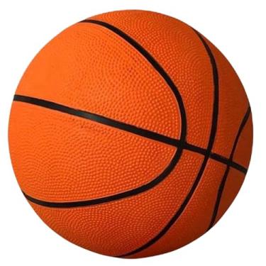 Imagem de Bola de Basquete Oficial Antiderrapante, Uso Indoor e Outdoor, Alta Durabilidade, Laranja com Linhas Pretas