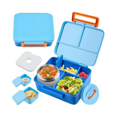 Imagem de Lancheira Térmica Infantil 8oz Com Compartimento Para Sopa E Molho, À 