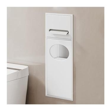 Imagem de Nicho de chuveiro de aço inoxidável, organizador de alcova à prova d'água para xampu e artigos de higiene pessoal, prateleiras de armazenamento embutidas para banheiro, cozinha e casa (branco, 52 x 20