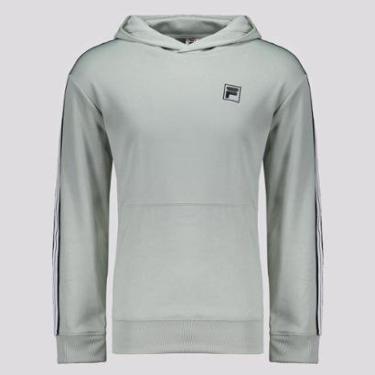 Imagem de Moletom Fila Over Union Classics Com Capuz Verde Claro-Masculino
