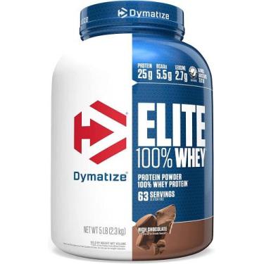 Imagem de ELITE 100% WHEY RICH CHOCOLATE 5LBS 2,3kg - DYMATIZE - Dymatize Nutrit