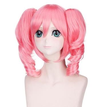 Imagem de Peruca de cosplay Otogirisous Kurotos Gurens 40cm de cabelo sintético 