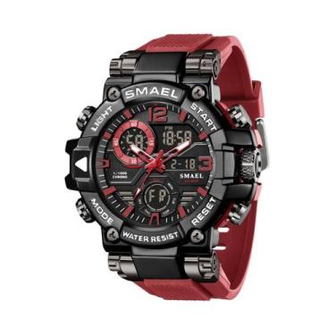 Imagem de Relógio Digital De Quartzo Estilo Militar Masculino Com Caixa De Liga 