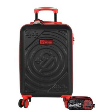 Imagem de Kit Enaldinho Mala Viagem Escolar + Estojo Triplo Youtuber - Luxcel