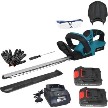 Imagem de Aparador Podador de Cerca Viva a Bateria 48v Intercambível Profissional Nakasaki