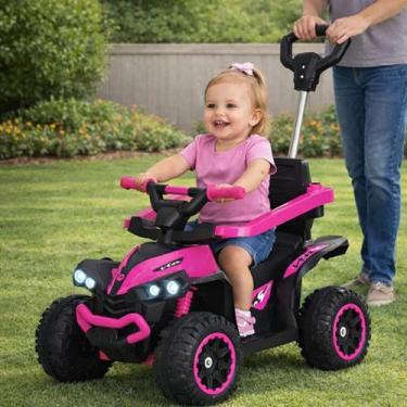 Imagem de Quadriciclo Carrinho de Passeio Infantil Elétrico Pimp Carrinho de Pas