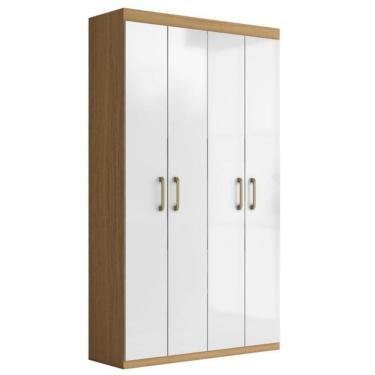 Imagem de Armario Multiuso Duplo 4 Portas 103 Cm 2000194 Atacama Off White Armoveis