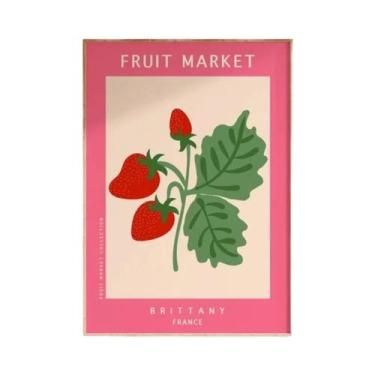 Imagem de Pintura Em Tela De Desenho Animado De Suco De Frutas, Sangria, Negroni