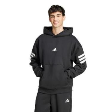 Imagem de Moletom Capuz Future Icons Três Listras Adidas Masculina-Masculino